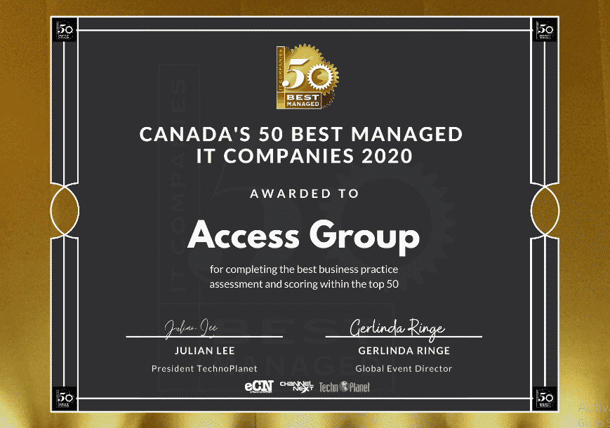 Canada's 50 Best Managed IT Companies 2020